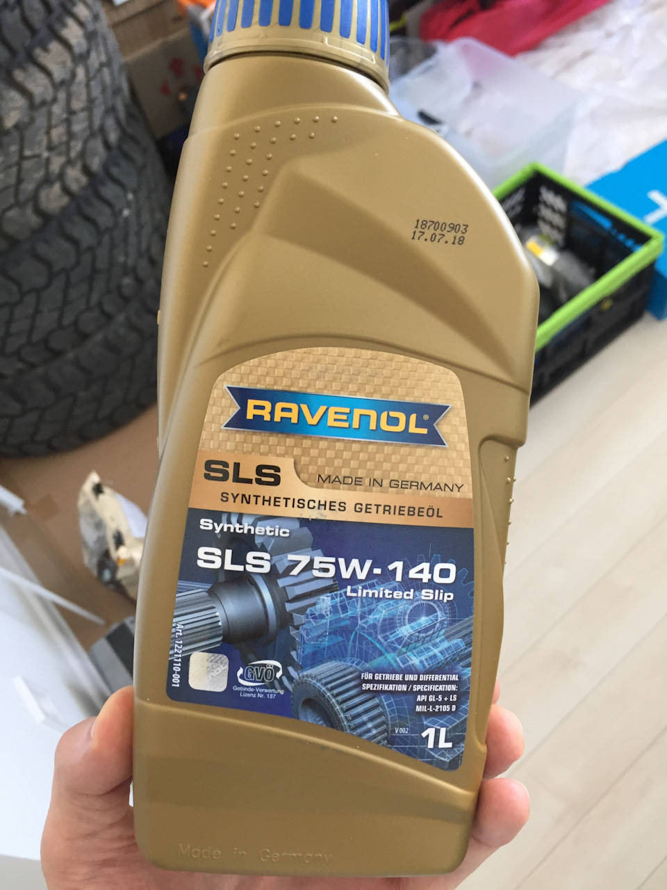 🔁 Заміна мастила в мостах. Ravenol SLS 75W-140 1