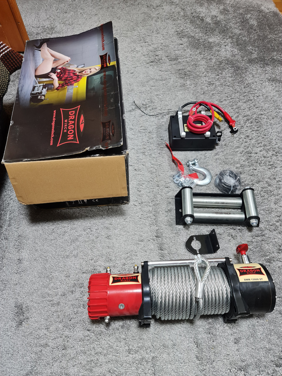 Лебідка Dragon Winch DWM 13000 ST 3