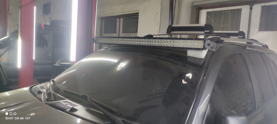 Встановлення Лід лампи 52 inch light bar 4