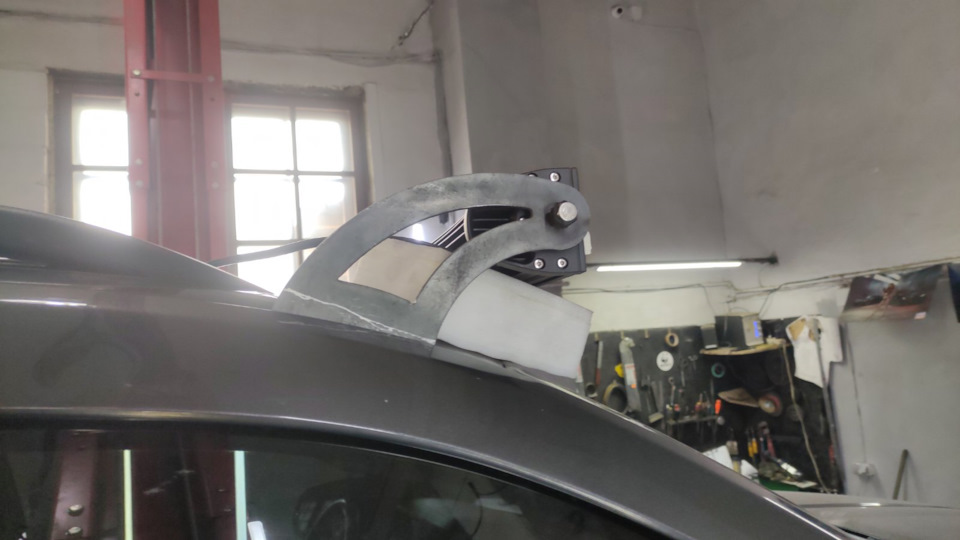 Встановлення Лід лампи 52 inch light bar 2