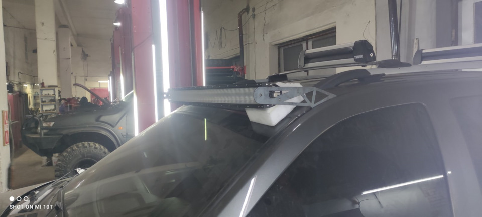 Встановлення Лід лампи 52 inch light bar 5