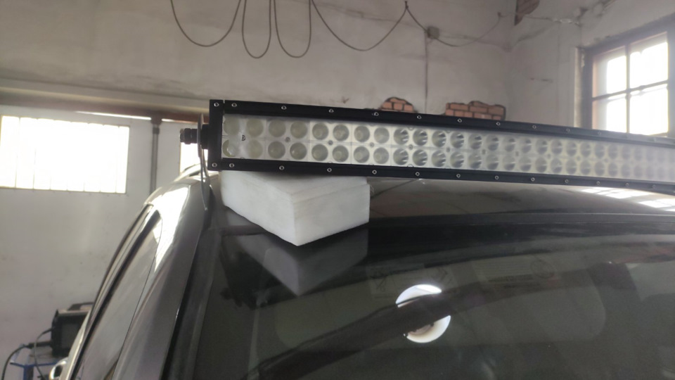Встановлення Лід лампи 52 inch light bar 3