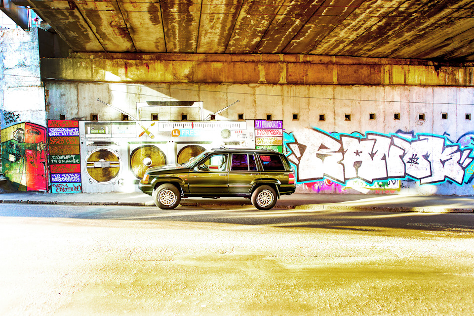 Jeep Grand Cherokee ZJ Street Art 2