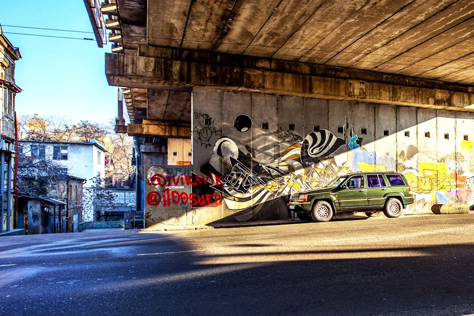 Jeep Grand Cherokee ZJ Street Art