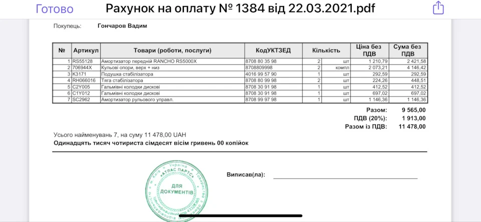 Ремонт ходової