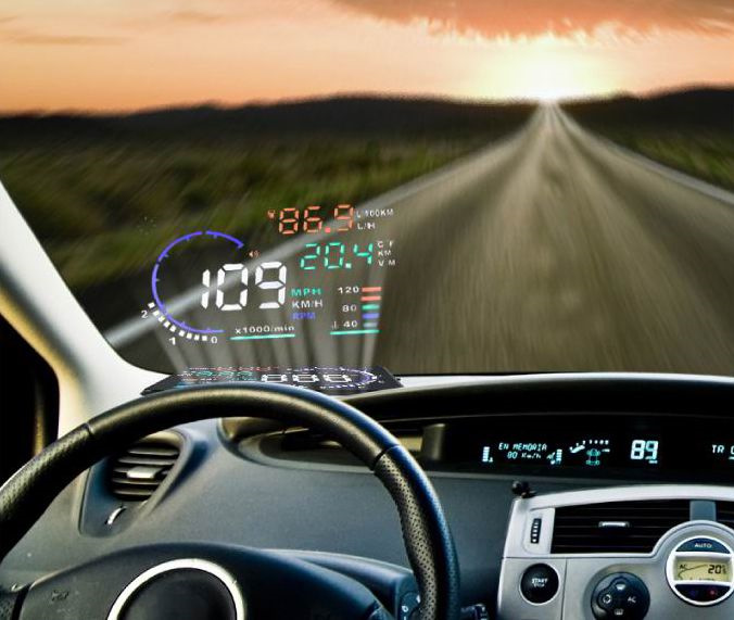 HUD в авто 1