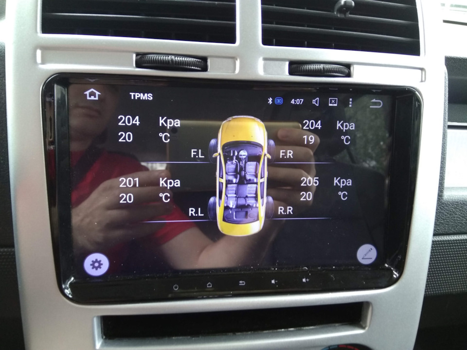 Встановлення магнітоли на Андроїді. Ч4. TPMS 1