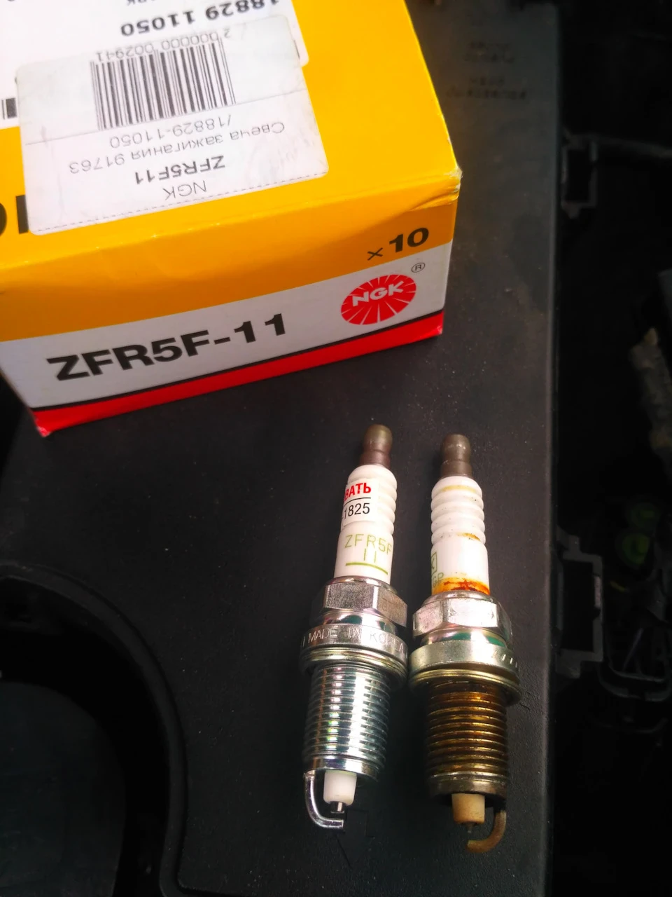 Зміна свічок NGK zfrs5f11