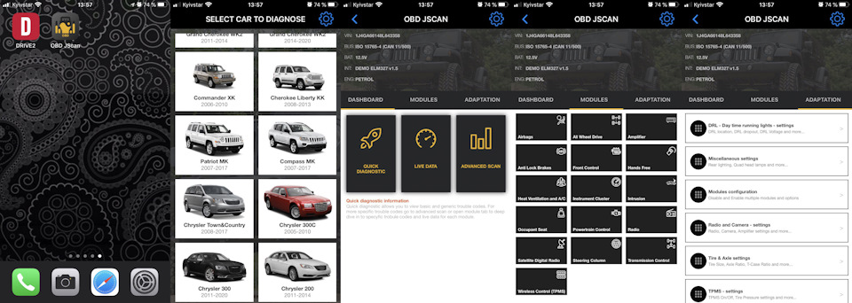 Vgate iCar PRO + JScan 1