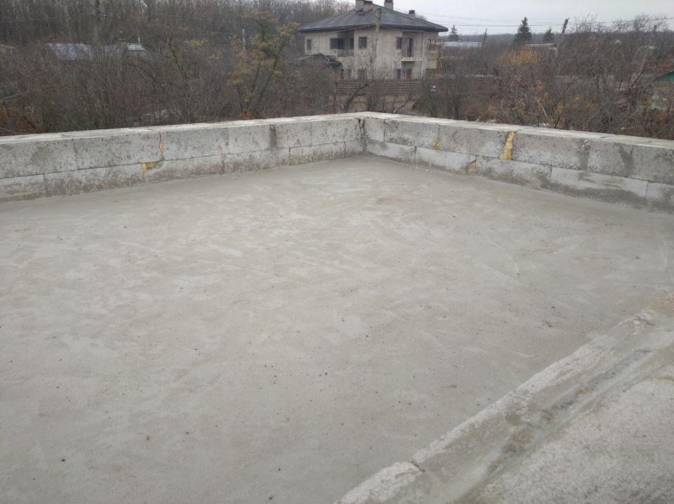Встигли залити пінобетон до холодів 2