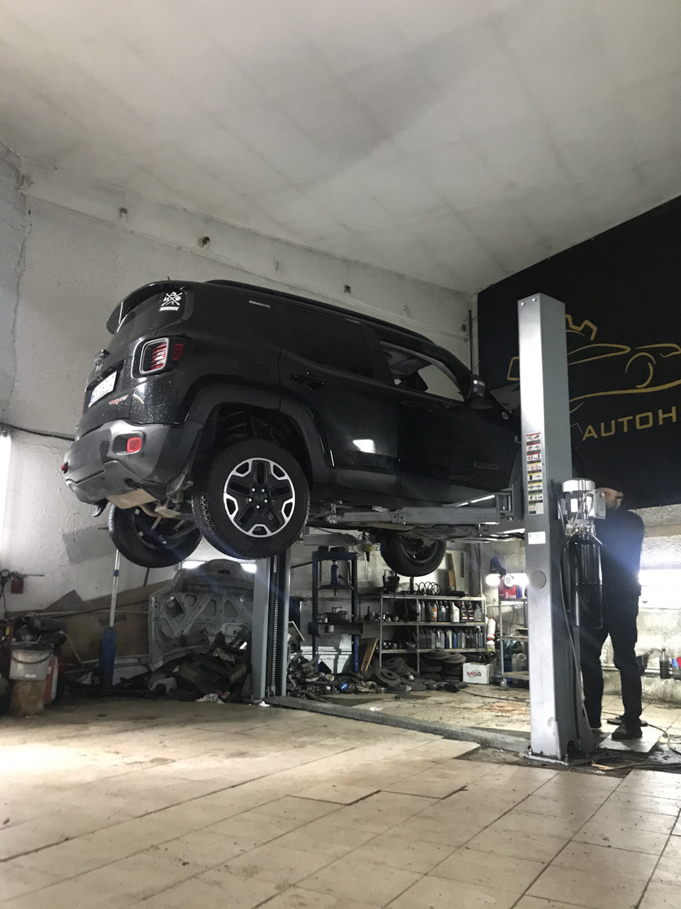 Заміна опорного підшипника Jeep Renegade TrailHawk та купівля зайвих шрусів 2