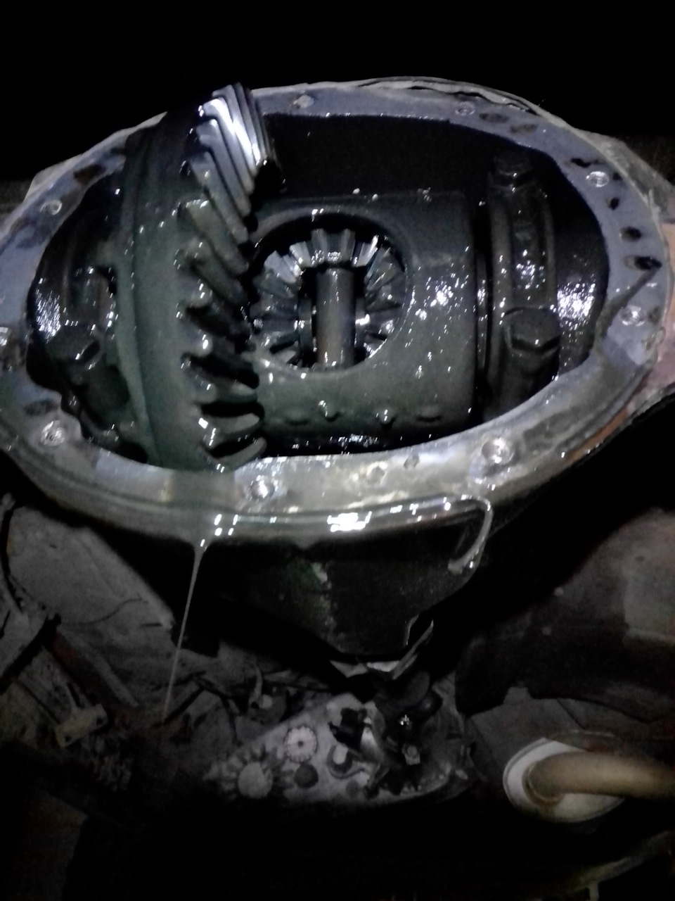 Задній міст Dana 35 (заміна мастила) 4