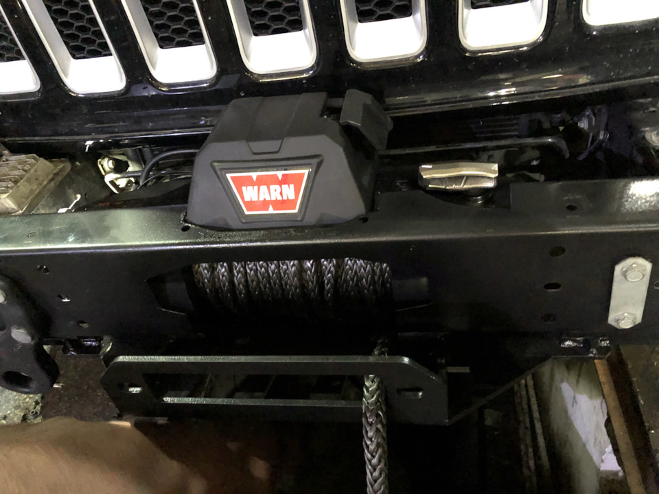 Лебідка Warn VR EVO 10S у рідний бампер! 4