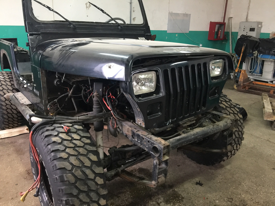 Jeep Wrangler Їжачок на лікарняному 4