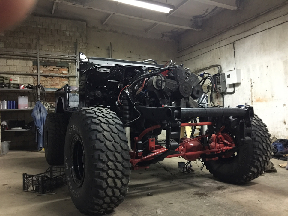 Почали збирати Jeep Wrangler YJ Dark Night 3