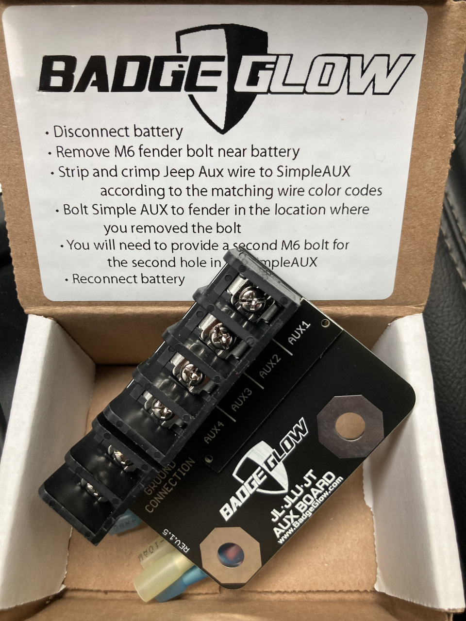 Комутаційна плата BADGEGLOW 1