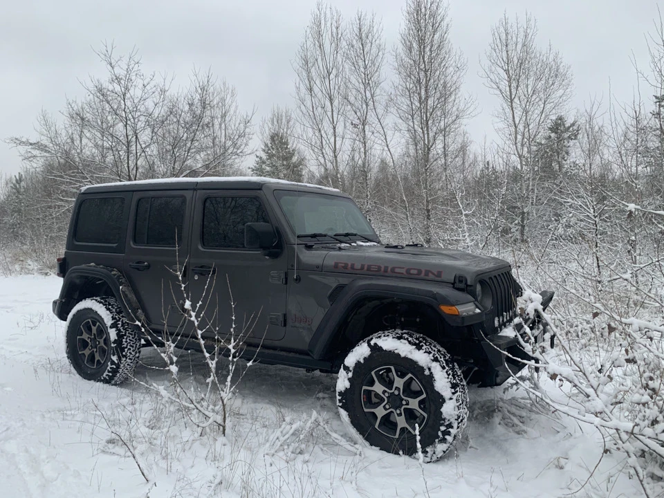 Rubicon і трохи снігу