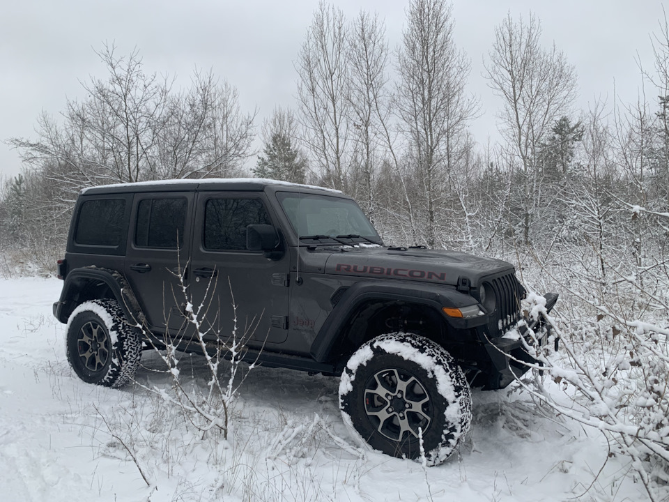 Rubicon і трохи снігу 1