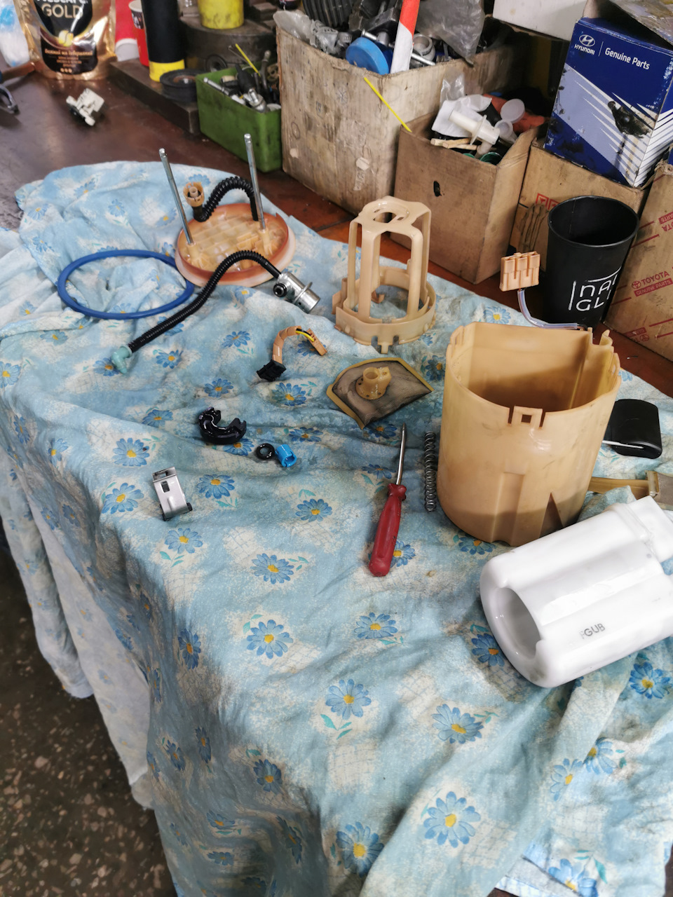 Ревізія бензонасосу 2