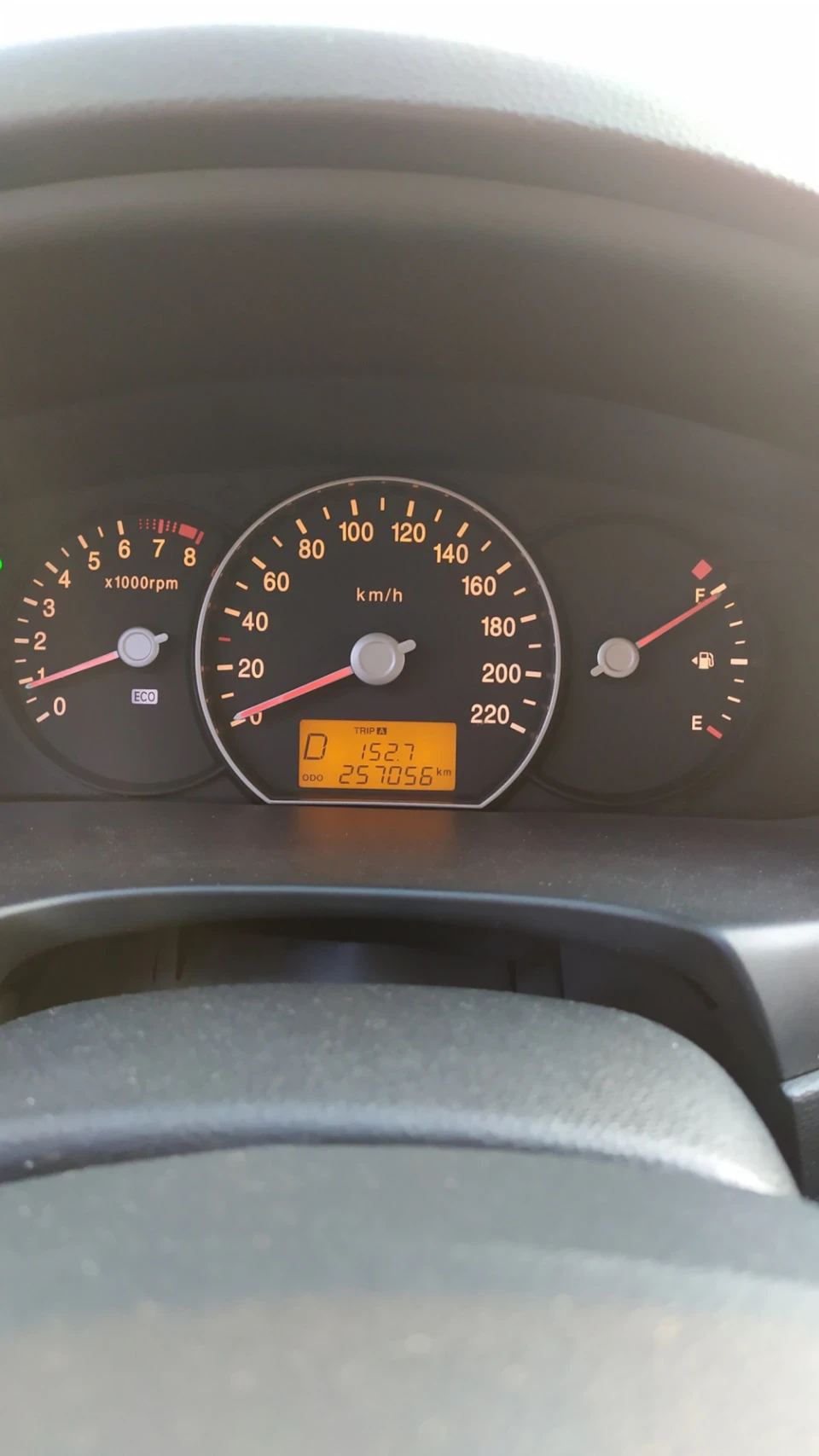 Температури не видно