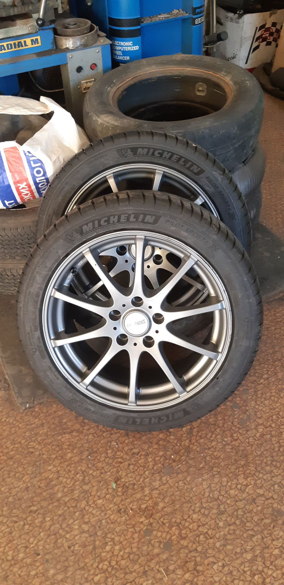Переходимо липучий michelin pilot sport 4 225/45 r17 2