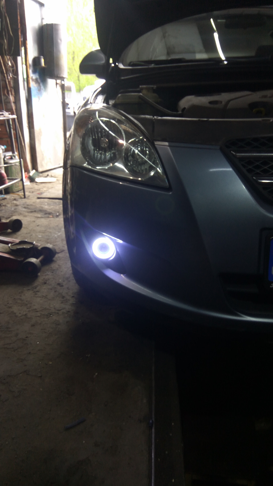 Встановлення туманів Led+Angeles Eyes 2ч. 3