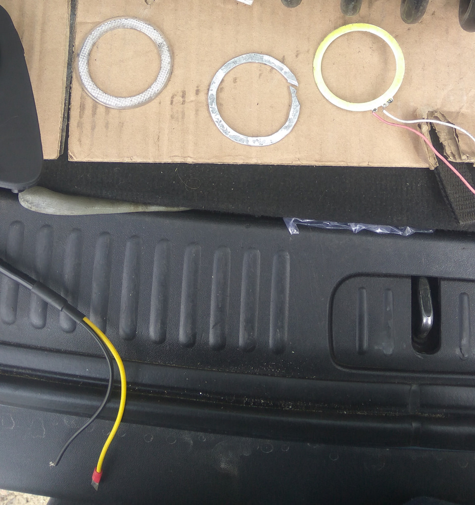 Встановлення туманів Led+Angeles Eyes 2ч. 1