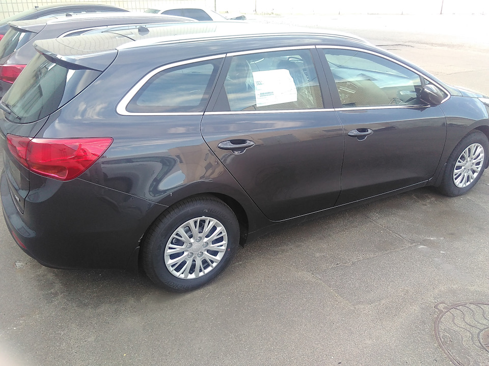 Ліфт проставками KIA Ceed SW JD 5