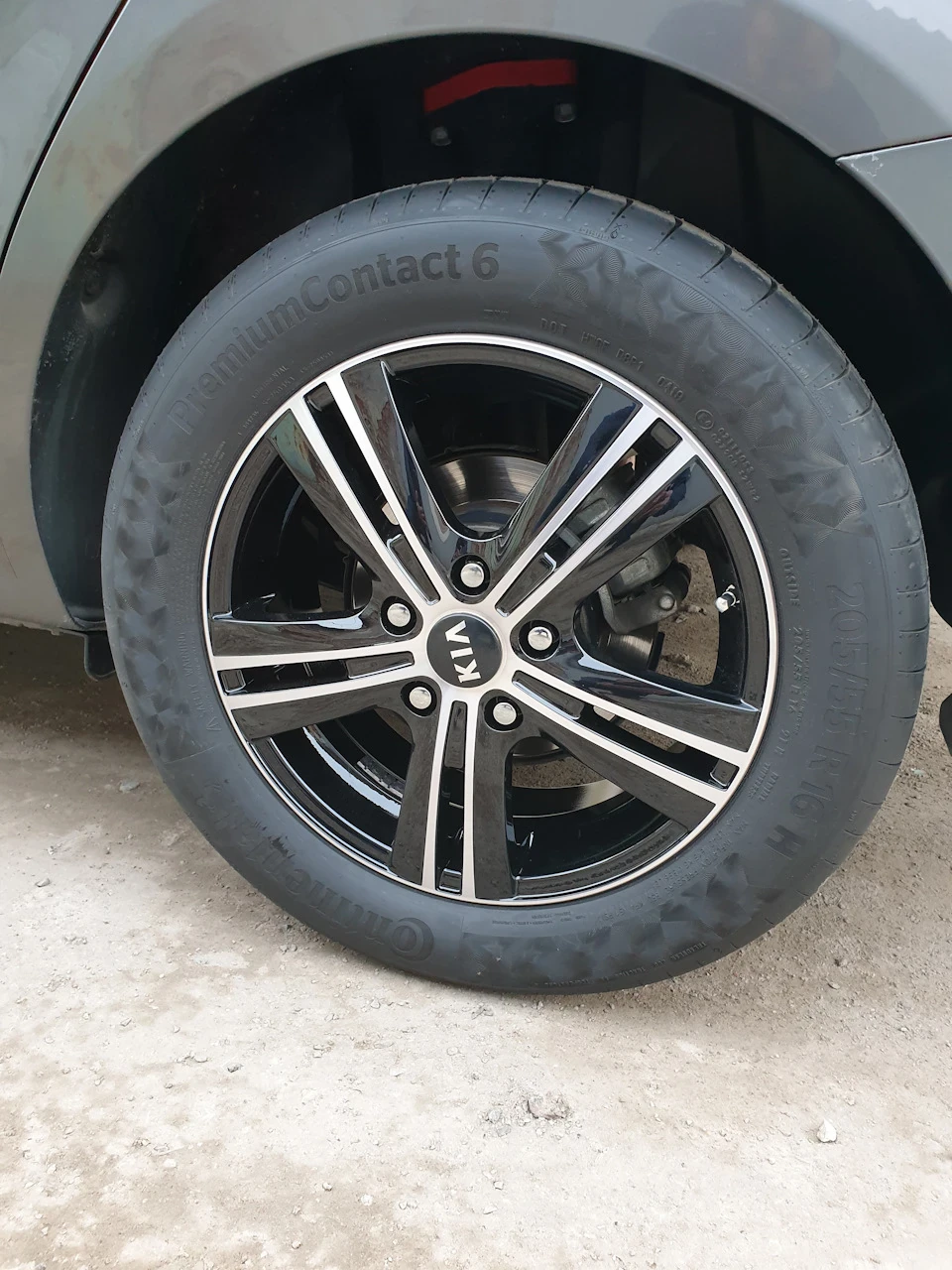 Continental Premium Contact 6 - перший виїзд)
