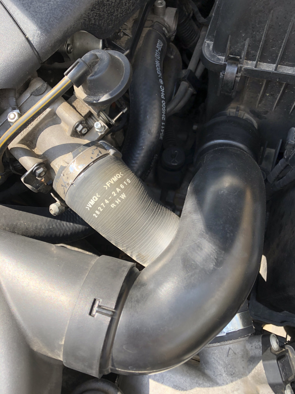 Заміна патрубка турбіні 2