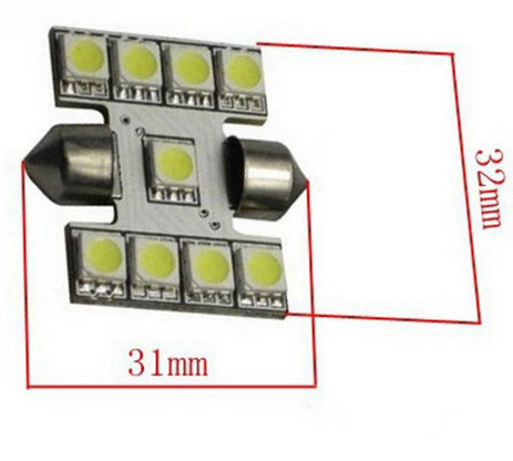 Нові LED лампи в плафонах освітлення салону. 3
