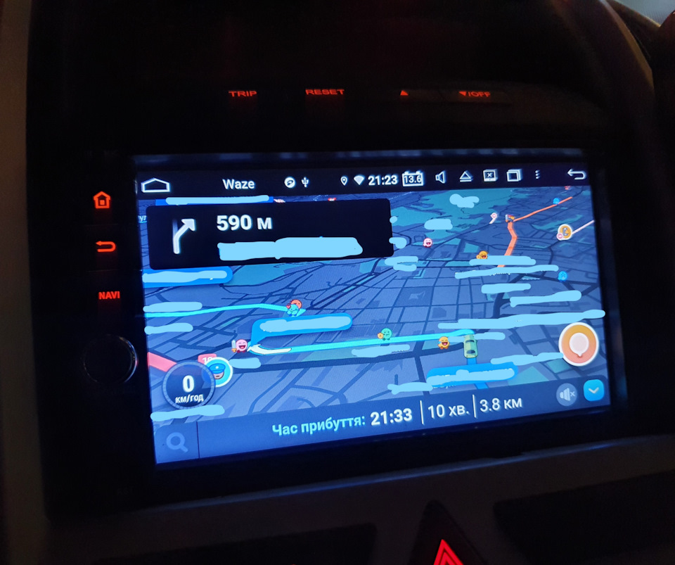 Замінив штатну магнітолу на 2 din Android KLYDE KD-7000 2