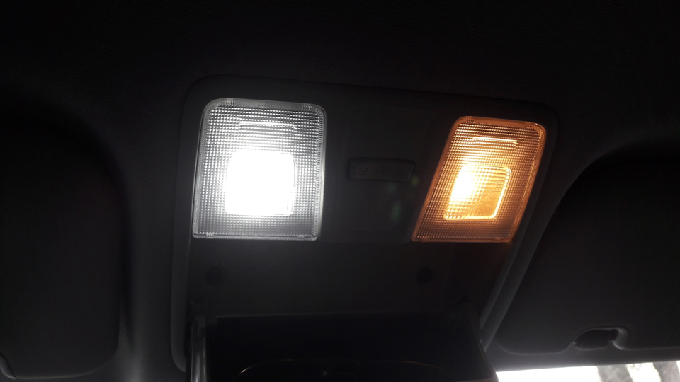 Led в салон 1