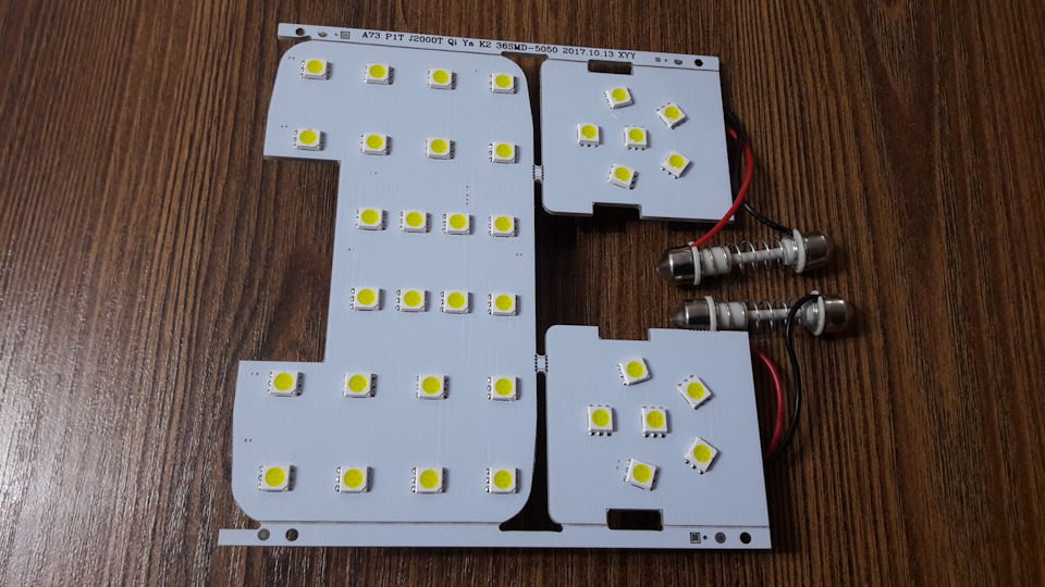 Led в салон 5