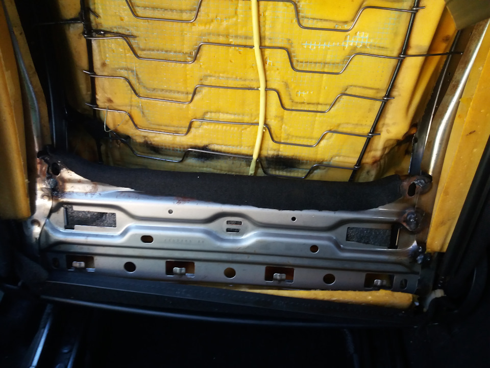 Ремонт сидіння водія 2