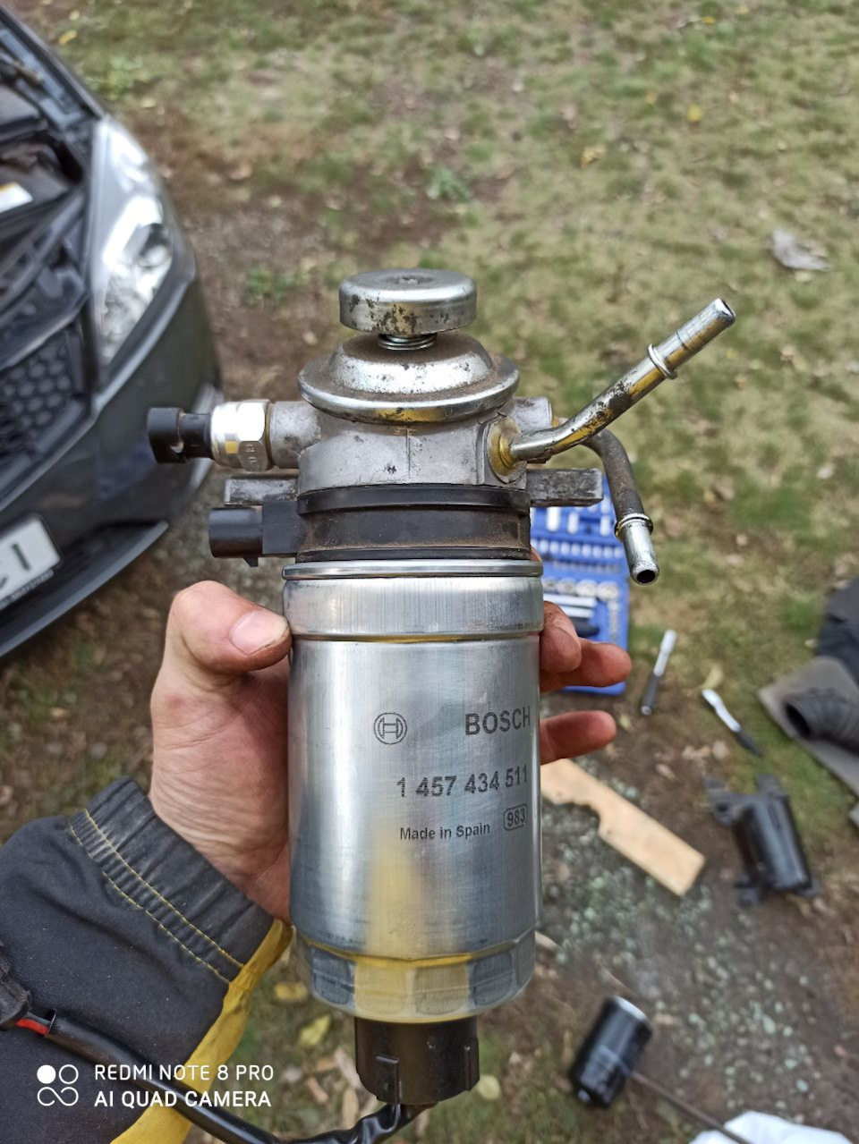 заміна паливного фільтра 2
