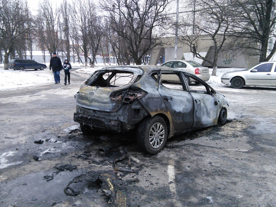 Тітушки спалили мій Ceed 2