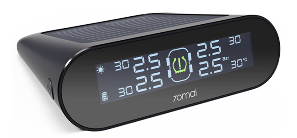 Встановив систему моніторингу тиску TPMS 1