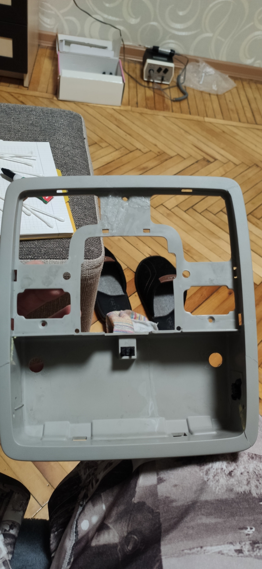 Ремонт центрального плафона або 2 дні болю та страждань))) 4