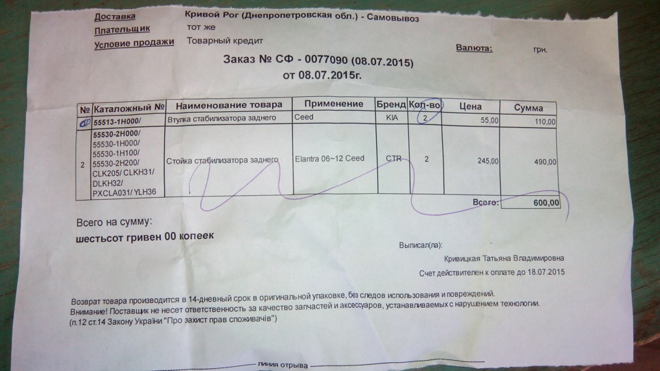 Заміна задніх втулок та стійок стаба. 1