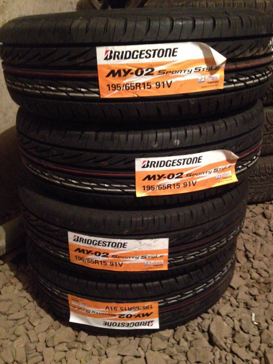 Купив нову гуму BRIDGESTONE Sporty Style MY-02 1