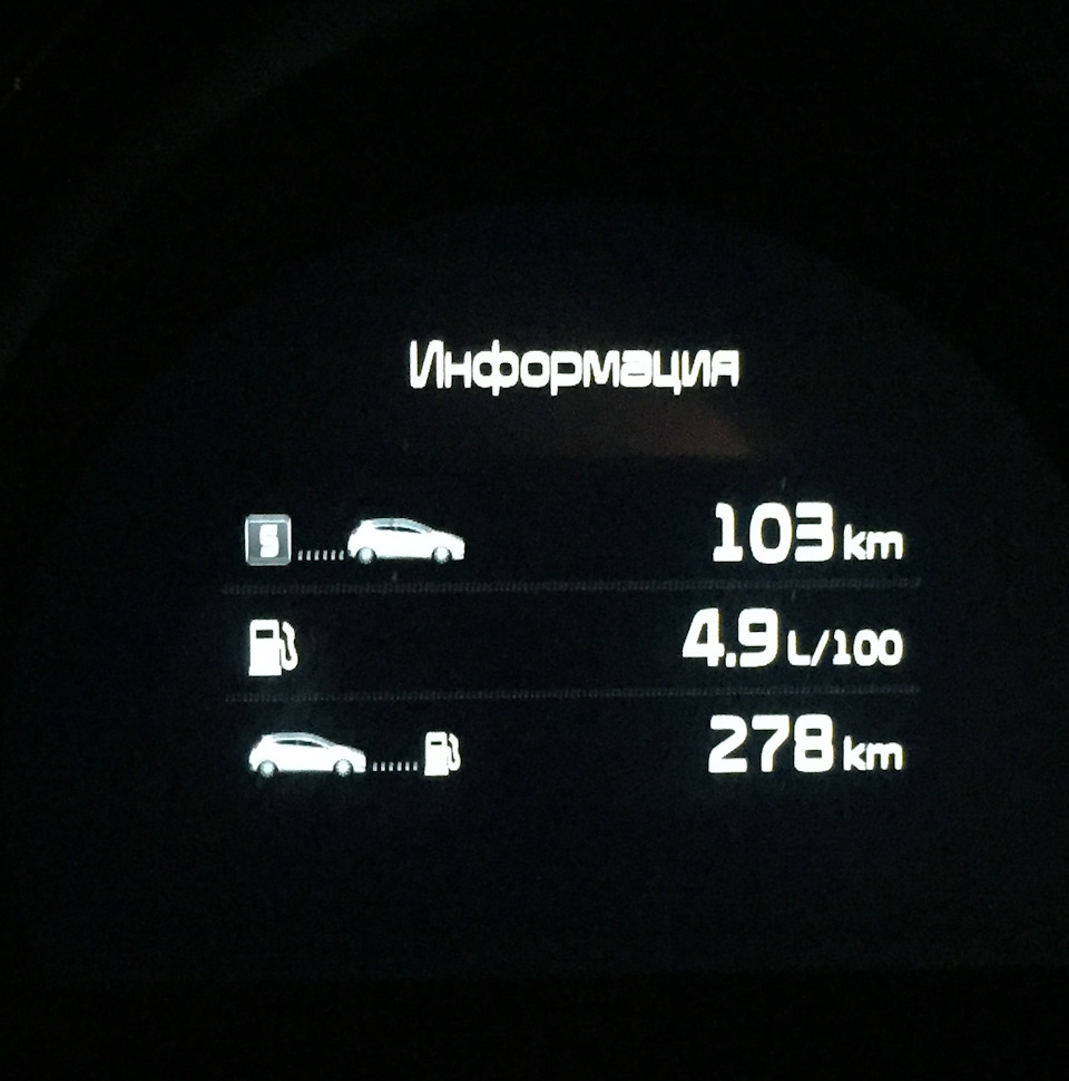 Витрата палива взимку. 1