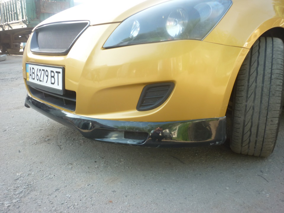 Приїхала передня губа! Примірка:) 2