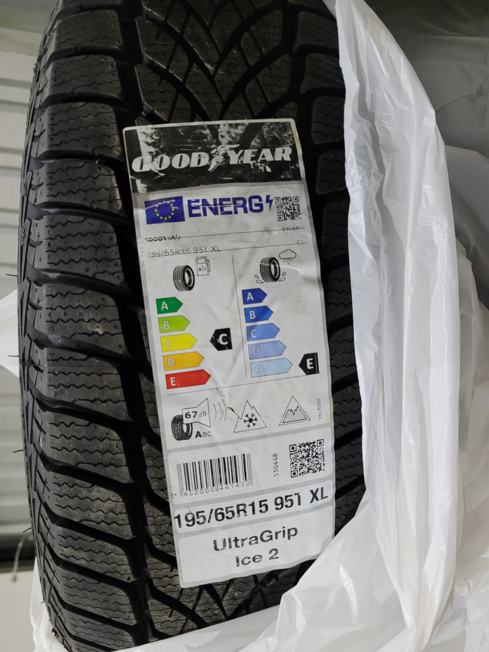 Відгук про зимову гуму Goodyear UltraGrip Ice 2 2