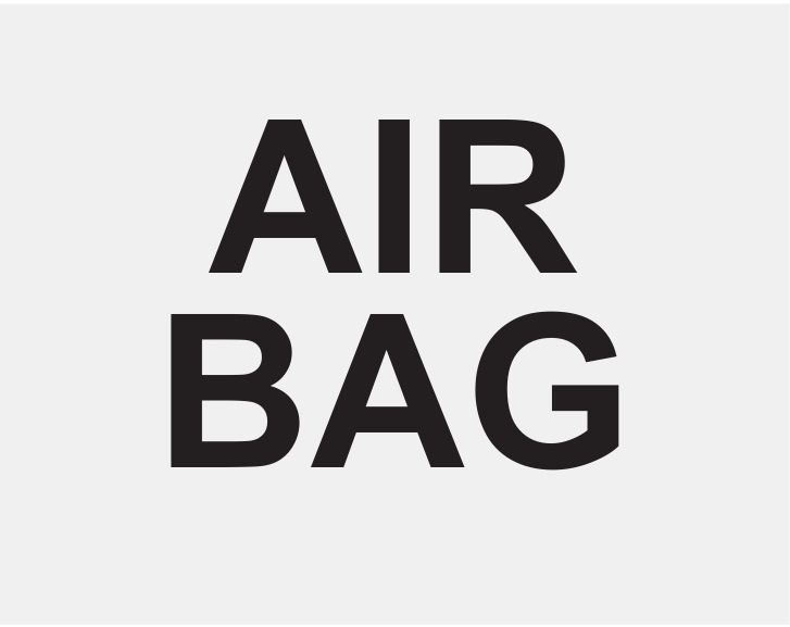 Горить індикатор AIRBAG 1