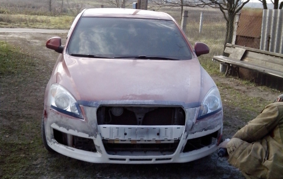 Тюнінг бампера KIA ceed 5