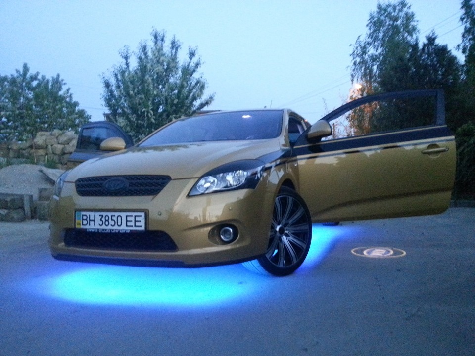 RGB підсвічування днища 4