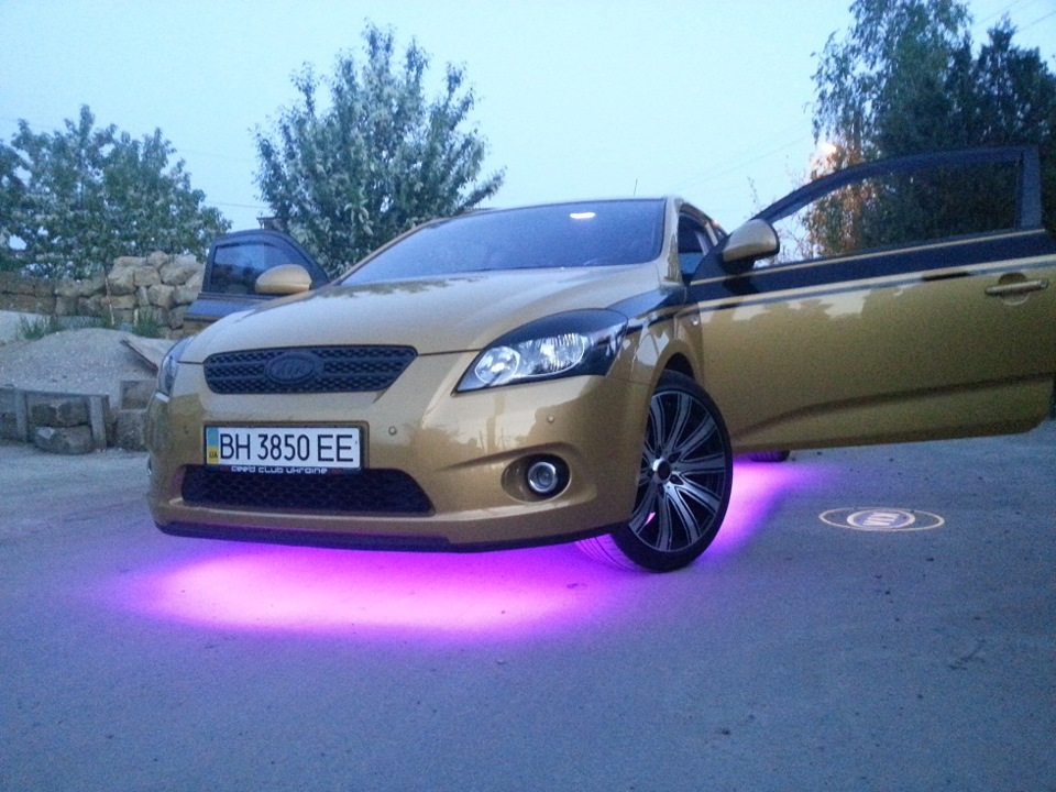 RGB підсвічування днища 2