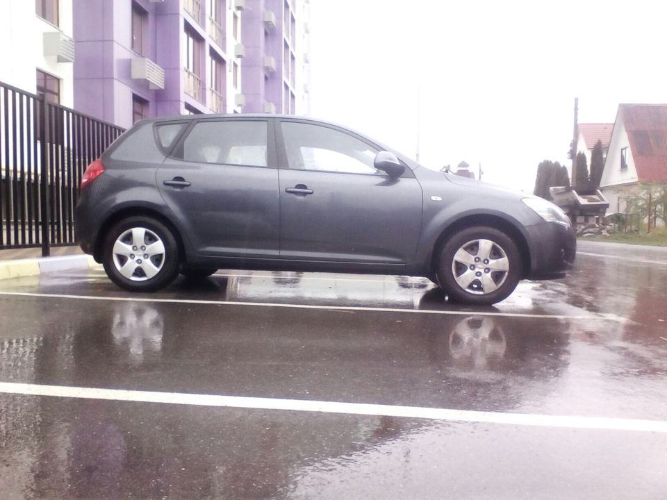 Замінив підвіску. Підняв авто. 3