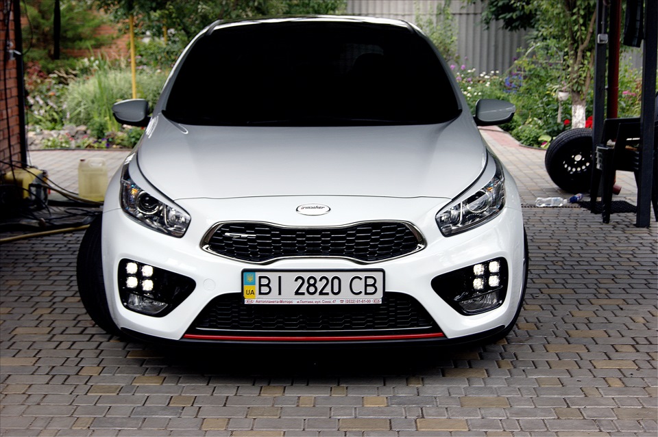 Бампер KIA CEED GT ВСТАНОВЛЕН) 5